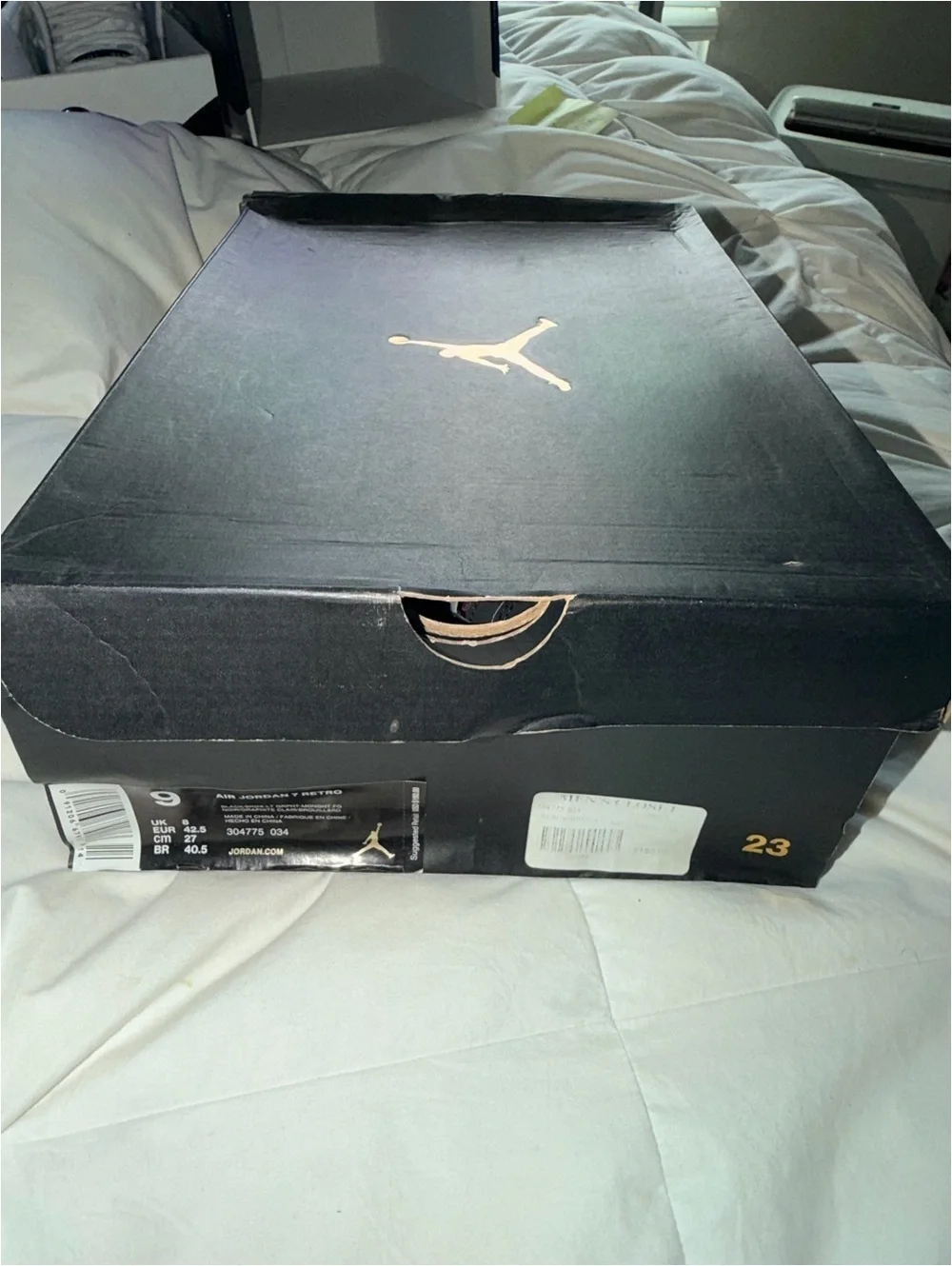Air Jordan 7 Retro Bordeaux 2015 Men’s 9 Women’s 10.5 OG Box